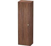 Brioso armoire Duravit BR1331L1021 520x1770x360mm, Nussbaum Dunkel / chrome, porte à gauche
