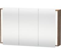 Duravit Armoire de toilette Ketho 7533, 1 porte miroir double et 1 porte miroir, 1200mm, KT753307373, Couleur: Cerisier tessinois