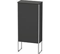 Duravit armoire XSquare Duravit XS1304R4949 50x88x23,6cm, porte à droite, debout, Graphit mat