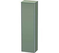 Duravit XSquare unité Duravit XS1313L9292 50x176x35,6cm, porte à gauche, gris pierre satiné mat