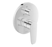 Duravit B.1 - Mitigeur de baignoire encastré, pour 2 sorties, chrome B15210018010
