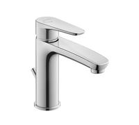Duravit B1 mitigeur lavabo M Freshstart B11023001010 Minus Flow avec tirette, chrome brillant