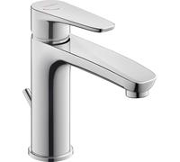 Duravit B.1 Mitigeur monocommandé pour lavabo M, FreshStart, Minusflow, saillie 139mm, avec garniture d'écoulement, B11023001010