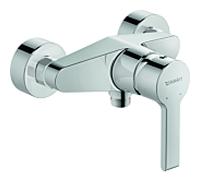 Duravit Mitigeur de douche mural B.2 B24230000010 – Monocommande, chrome, mélange céramique