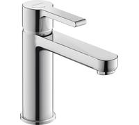 Duravit B.2 Mitigeur monocommandé pour lavabo M, FreshStart, Minusflow, saillie 139mm, sans garniture d'écoulement, chrome brillant, B21023002010