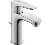 Duravit Mitigeur de lavabo B.1 B11010001010 monocommandé sur pied chrome avec vidage 101 mm