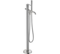 Duravit BA5250000070 Balcoon Robinet de Baignoire, Acier Inoxydable brossé