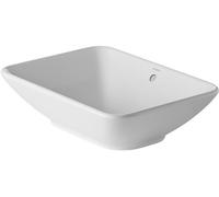 Duravit Bacino vasque à poser, avec trop-plein, sans plage de robinetterie, 550mm, 0334520000, Couleur: Blanc brillant