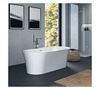 Duravit Baignoire DuraSenja 700579000000000 150x75cm, autoportante, blanc , Oval