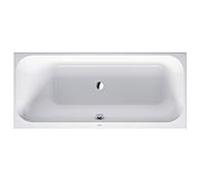 Duravit baignoire Happy D.2 700312000000000 170 x 75 cm, blanc , dos blanc à gauche
