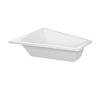 Duravit baignoire Paiova 180 x 140 cm, blanc, coin gauche