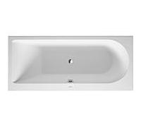 Duravit bain rectangulaire Darling Nouveau 700238000000000, capacité utile 120 litres, blanc