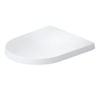 Duravit Balcon WC - Siège 0027613200 À recouvrement, amovible, sans mécanisme de fermeture en douceur, blanc Satin mat