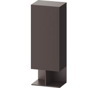 Duravit Balcoon armoire mi-haute, carrée, 1 porte avec butée à droite, avec technique Tip-on, 360x500x1320mm, BA1302RJGIG0000, Couleur: Brun ardoise structuré mat / Brun ardoise mat