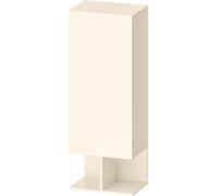 Duravit Balcoon armoire mi-haute, carrée, 1 porte avec butée à gauche, avec technique Tip-on, 360x500x1320mm, BA1302LJDID0000, Couleur: Ivoire structuré mat / Ivoire mat