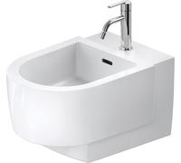 Duravit Balcoon bidet mural, 1 trou pour robinet, 370x540mm, 272615AA00, Couleur: Blanc brillant