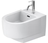 Duravit Balcoon bidet mural, 1 trou pour robinet, 370x540mm, 272615AC00, Couleur: Soie matte blanche