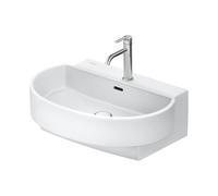 Duravit Lavabo Balcoon 241165AC00 65x48 cm – 1 trou, trop-plein, Push-Open – Soie matte blanche