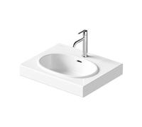 Duravit Balcoon lavabo, 1 trou pour robinet, avec trop-plein, largeur 600mm, 241260AA00, Couleur: Blanc brillant