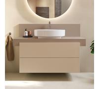 Duravit Balcoon Meuble avec plan de toilette, BA90580IFIF0000+BA50140JEIE0000,