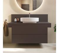 Duravit Balcoon Meuble avec plan de toilette, BA90580IGIG0000+BA50140JGIG0000,