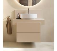 Duravit Balcoon Meuble bas avec plan de toilette, 2 tiroirs, BA90560IEIE0000+BA50120JEIE0000,