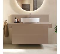 Duravit Balcoon Meuble bas avec plan de toilette, 2 tiroirs, BA90570IFIF0000+BA50130JFIF0000,