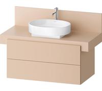 Duravit Balcoon Meuble sous-lavabo avec console, suspendu, rectangulaire, technique Tip-on, 570x1000x534mm, BA50140JEIE0000