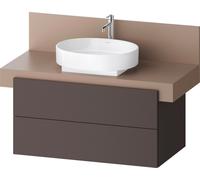 Duravit Balcoon Meuble sous-lavabo avec console, suspendu, rectangulaire, technique Tip-on, 570x1000x534mm, BA50140JGIG0000