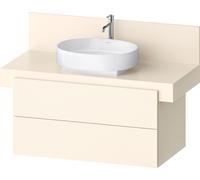 Duravit Balcoon Meuble sous-lavabo avec console, suspendu, rectangulaire, technique Tip-on, 570x1000x534mm, BA50140JDID0000