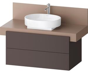 Duravit Balcoon Meuble sous-lavabo avec console, suspendu, rectangulaire, technique Tip-on, 570x1000x534mm, BA50140JGIG0000