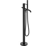 Duravit Mitigeur baignoire Balcoon BA5250000046 – monocommande au sol, hauteur 922 mm, Noir mat