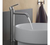 Duravit Balcoon Mitigeur monocommandé pour lavabo XL FreshStart et Minusflow, BA1043002070, Couleur: acier inoxydable brossé