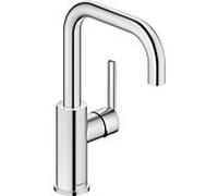 Duravit Mitigeur lavabo Balcoon BA1100002010 FreshStart et MinusFlow sans tige de vidage chromé