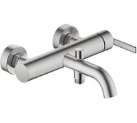 Duravit Balcoon Mitigeur monocommandé pour bain, montage apparent, BA5230000070, Couleur: acier inoxydable brossé