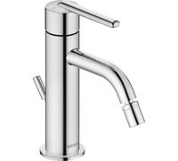 Duravit Balcoon Mitigeur monocommandé pour bidet, saillie 172mm, avec vidage à tirette, BA2400001010, Couleur: Chrome brillant