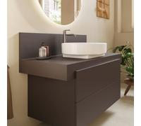 Duravit Balcoon Plan de toilette, 1 découpe, BA90570IGIG0000,