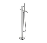 Duravit Balcoon Mitigeur monocommandé pour bain, au sol, hauteur 922mm, BA5250000070, Couleur: acier inoxydable brossé