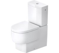 Support de balcon Duravit WC 207009AA00 37x65cm, 4,5 l, sans rebord, sortie horizontale, blanc Haute brillance