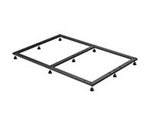 Duravit base 791381000000000 100 x 90 cm, hauteur réglable de 7 à 10 cm