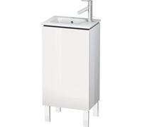 Duravit bâti-support de lavabo L-CUBE 294 x 420 x 704 mm butoir à gauche châtaignier foncé