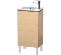 Duravit bâti-support pour lavabo L-CUBE 294 x 420 x 704 mm butoir à gauche chêne brossé