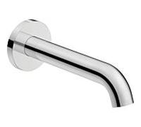 Duravit bec de C.1 Colonne de douche C15240010010, rosace ronde chromée, saillie 205 mm