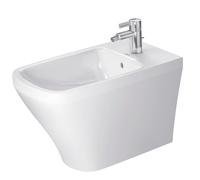 Duravit DuraStyle avant Bidet blanc 22831000001, Wondergliss, avec trop - plein, 1 trou de coulée
