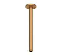 Bras de douche Duravit, raccord au plafond, rosace ronde, 300mm, UV0670026004, Couleur: Bronze brossé