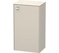 Duravit Brioso armoire Duravit Brioso Individuelle 61-91cm BR1340R1091, Taupe , porte à droite, poignée chromée