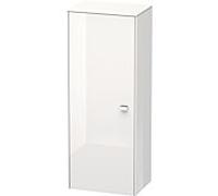 Duravit Brioso armoire moyenne BR1341L1022 Individuelle, porte à gauche, chromé / blanc brillant