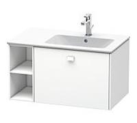 Duravit Brioso Meuble sous lavabo BR401401818 820x479mm, Weiß Matt , étagère à droite