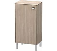 Duravit Brioso Élément haut individuel 61-91cm BR1340L1031, Pine Silver / chrome, porte à gauche
