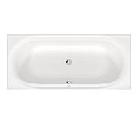 Duravit by Starck bain rectangulaire 700503000000000 180 x 80 x 46,9 cm, version encastrable, avec deux dossiers inclinés, blanc